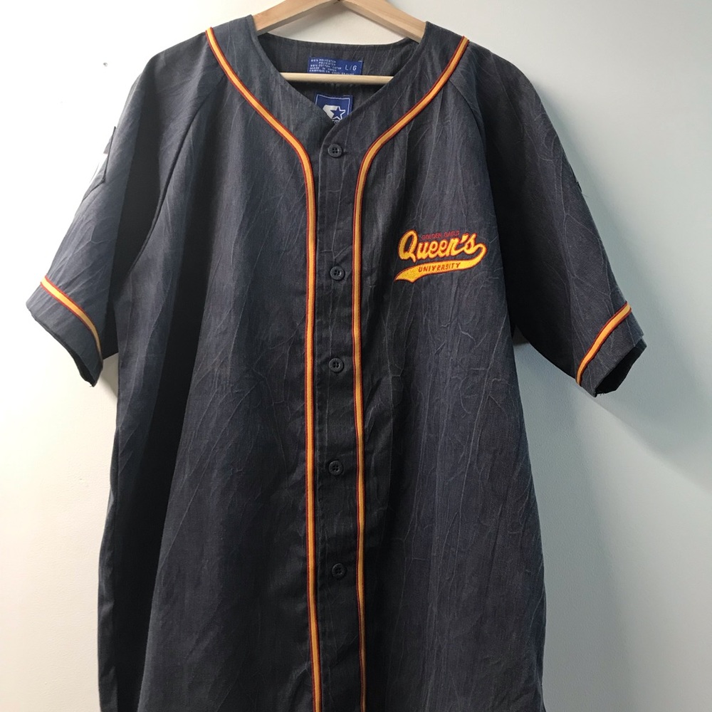 Vintage Starter Queens Golden Gaels Jersey